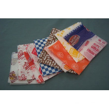 Greaseproof Paper Fast Food Paper Bag Disposable Food Bread Pizze Hamburger Container